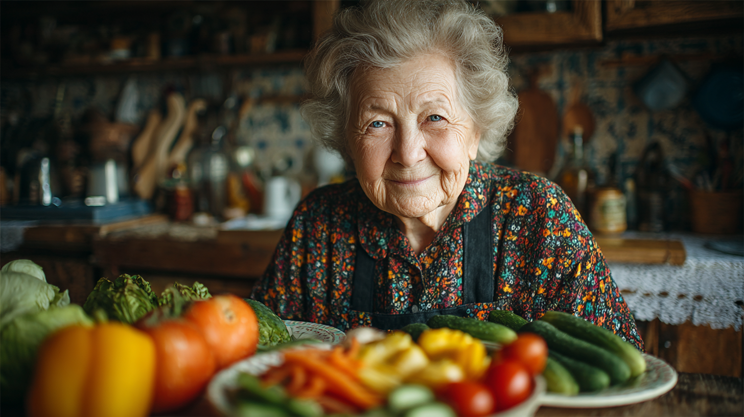 Нутриціолог консультує літню пару щодо здорового харчування